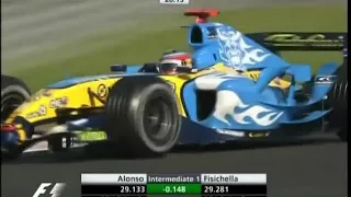 F1 Spa 2005 Fernando Alonso Renault R25