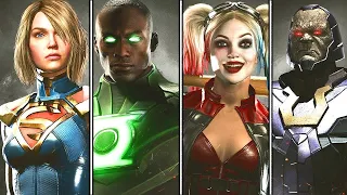 Injustice 2 - All Character Select Animations And Super Move Part-1