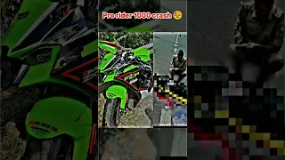 @PRORIDER1000AgastayChauhan  Pro Rider 1000 crash video| Pro Rider ka accident video 😭