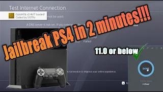 How to Jailbreak PS4 in 2minutes!! | 11.0 and below