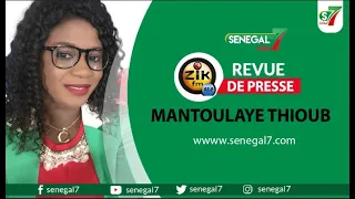 Revue de presse de la Zik fm du Lundi 06 Février 2023 avec Mantoulaye Thioub