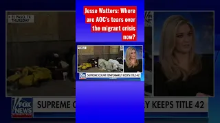 Jesse Watters: Why is AOC so silent on the border crisis? #shorts #shortsvideo #shortsfeed