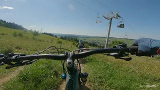 MTB VTT - Métabief - Dolomite piste rouge