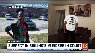 Suspect in murder of teen siblings