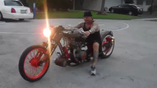 CUSTOM BUILT BIKE RAT ROD FOR SALE OR TRADE!!