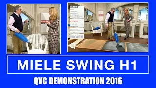 Miele Swing H1 Powerline Stick Vacuum Cleaner QVC Demonstration March 2016
