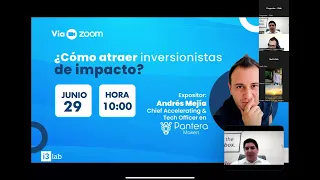 i3Corner: ¿Cómo atraer inversionistas de impacto?