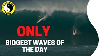 Eddie Aikau Big Wave Invitational 2023 RAW FOOTAGE - ONLY BIGGEST WAVES OF THE DAY