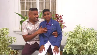 leonidus Sammy and his dad Sunil, cover Michael Jackson ( HEAL THE WORLD)