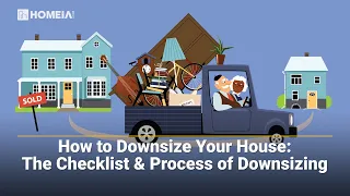 How to Downsize Your House, The Checklist Process of Downsizing #downsizing #house