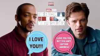 Anthony Mackie & Sebastian Stan Roasting Each Other | Funny Marvel Trolls |Sam Wilson & Bucky Barnes