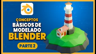 Tutorial básico de modelado en BLENDER  😲😲 Aprende modelado fácil en Blender español ::: Parte 2 👈