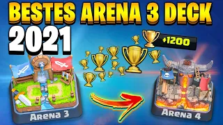 BESTES ARENA 3 Deck 2021 🏆 Tipps & Tricks für Anfänger | Clash Royale Deutsch