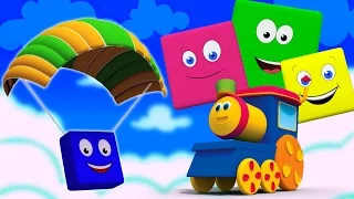 Bob Zug Farbe Fahrt | Bildungs video | Farben lernen | Bob Train | Kids Learn | Bob Train Color Ride