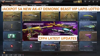 JACKPOT SA NEW AK-47 DEMONIC BEAST VIP LAPIS LOTTO CFPH