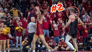 5 BEST NCAA WRESTLING UPSETS OF 2022