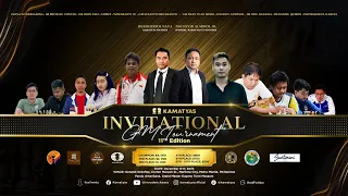 Round 1 LIVE - WIM Lu Miaoyi vs IM Joel Banawa Kamatyas Invitational GM Tournament 2023