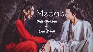 " Medals " • The Untamed • Wei Wuxian • Lan Zhan