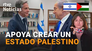 ISRAEL-GAZA: BLINKEN se reúne con NETANYAHU mientras TEL AVIV sigue ATACANDO el LÍBANO | RTVE