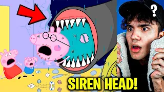 Peppa Pig Siren Head Ataca - Que absurdo!