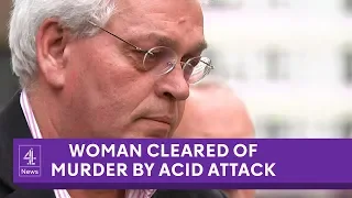 Woman cleared of murdering ex-boyfriend in acid attack after he ended his life with euthanasia