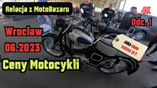 Prices of Motorcycles on the Wrocław Poland Swap Meet 2023 - OldtimerBazar Ep. 1 + Competition