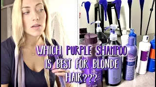 PURPLE SHAMPOO || Which Purple Shampoo is the BEST?? 🤷