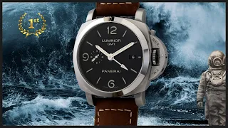 Выбираем мужские часы Panerai PAM 00320 GMT 3-х дневник на мануфактурном калибре!