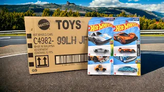 Unboxing 2024 Hot Wheels H Case - Treasure Hunt,Porsche,Mclaren