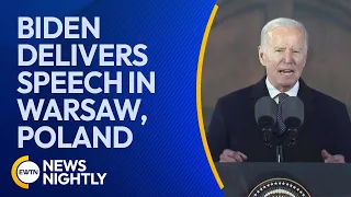 President Biden Delivers Speech in Warsaw, Poland: ‘Kyiv Stands Proud...' | EWTN News Nightly