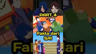 Fakta dari Sai, Ninja dengan rank baru 🤔😱 Part 4 #anime #naruto #shorts