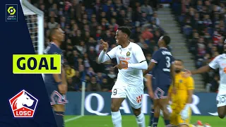 Goal Jonathan Christian DAVID (31' - LOSC) PARIS SAINT-GERMAIN - LOSC LILLE (2-1) 21/22