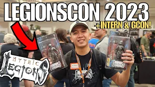 LegionsCon 2023! Intern for a Day + Gcon + LegionsCon! MYTHIC LEGION MADNESS!