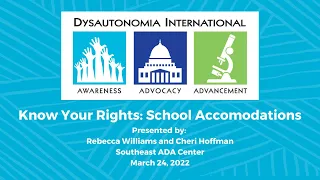 Know Your Rights: School Accommodations