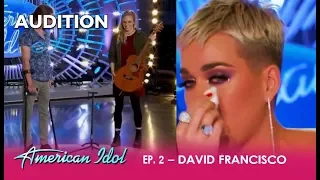 David Francisco:  Crash Survivor Makes The Judges CRY With EMOTIONAL Song! | American Idol 2018