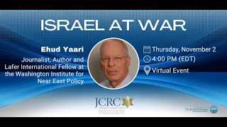 Israel At War with Ehud Yaari