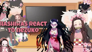 hashiras react to kamaboko squad|nezuko|demon slayer|miku chan(1/6)🇬🇧 🇹🇷