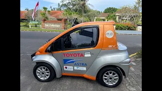 Test Driving the Toyota COMS  #evcarbali