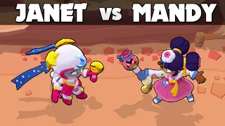 🌙 JANET vs MANDY 🌕 Batalla Lunar