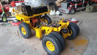 CAT 797 scale 1/14 | rc truck | rc action homemade