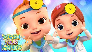 Wash Your Hands Song(Doctor Checkup Song)| Healthy Habits Songs For Kids| Baby Ronnie Nursery Rhymes