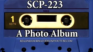 SCP Explained 223 'A Photo Album'  Description and Special Containment Procedures