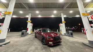 POV: Relaxing Drive in the Rain. (Chrysler 300s 5.7L)