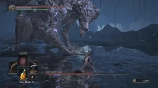 DARK SOULS III Defeating Darkeater Midir using Friede's Scythe