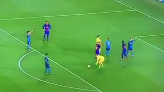 Cristiano Ronaldo RED CARD then Pushes Referee Barcelona 1 2 Real Madrid August 2017