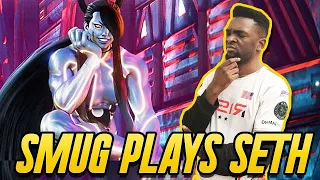 SMUG PLAYS SETH!! [Street Fighter V: Champion Edition: SEASON 5]