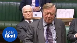 Ken Clarke makes passionate speech about parliamentary procedure - Daily Mail