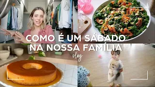 UM DIA COM A GENTE: igreja, almoço com os amigos, receita de estrogonofe e o melhor molho de salada