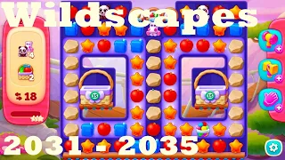 Wildscapes Level 2031 - 2035 HD Walkthrough | 3 - match game | gameplay | android | ios | pc | app