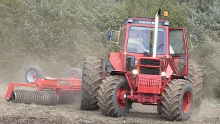 Volvo BM 2654 in the field Preparing Seedbed for the upcoming season | Danish Agriculture